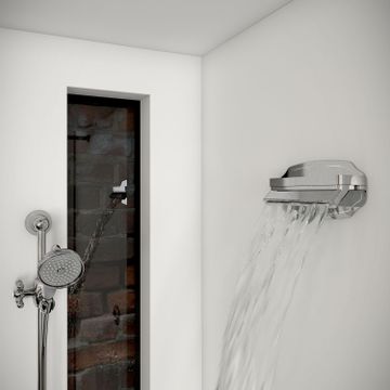 COLONIAL 00-0003-CR - Wall-mounted thermostatic shower panel by Carimali - view 7