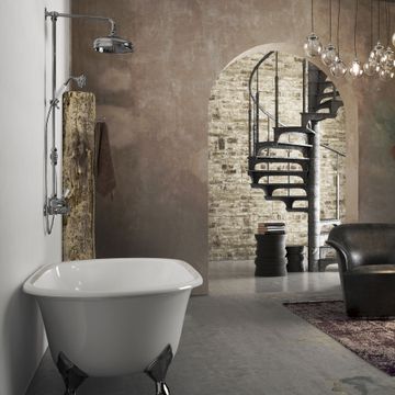 COLONIAL 00-0003-CR - Wall-mounted thermostatic shower panel by Carimali - view 5