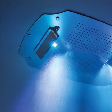 MYSLIM SLM0006CRX/0005CRX/0007CRX - Extra flat stainless steel rain shower with arm by Carimali - view 8