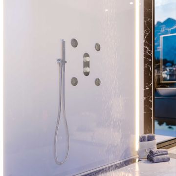 DUPLEX NAVIS - Wall-mounted stainless steel handshower for shower by Carimali - view 4