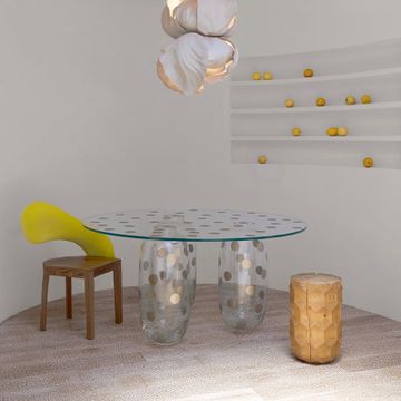 Semi-Solid Oak Wood Herringbone Etna | “Australe” Collection by CarréSol Éditions - view 2