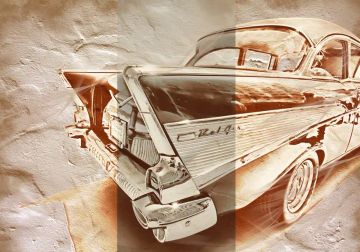 Wallpaper America anni 50 by Carta da Parati Artistica - view 3