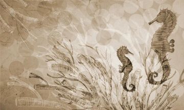 Wallpaper Cavalluccio by Carta da Parati Artistica - view 4