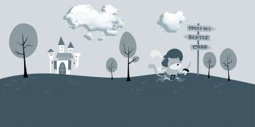 Wallpaper Fiaba 3 by Carta da Parati Artistica - view 4