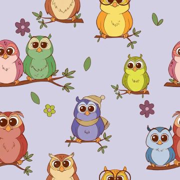 Wallpaper Gufetti by Carta da Parati Artistica - view 3