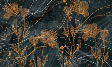 Wallpaper Prati notturni by Carta da Parati Artistica - view 4