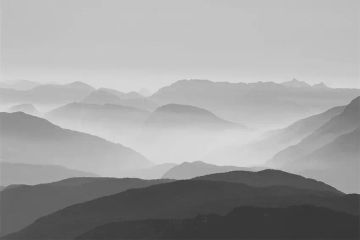 Wallpaper Cime di montagna by Carta da Parati Artistica - view 3