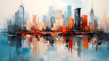 Wallpaper New york acrilica by Carta da Parati Artistica - view 4
