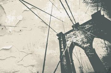Wallpaper Ponte di notte by Carta da Parati Artistica - view 4