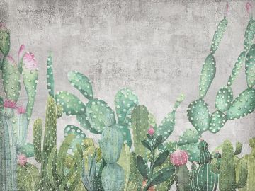 Wallpaper Cactus by Carta da Parati Artistica - view 2