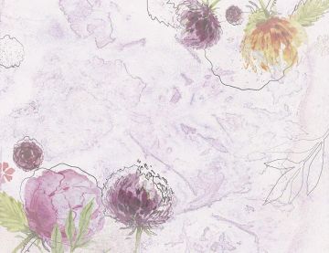 Wallpaper Fiori nel sogno by Carta da Parati Artistica - view 2