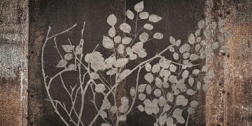 Wallpaper Foglie di carta by Carta da Parati Artistica - view 2