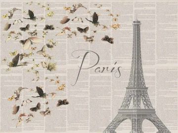 Wallpaper Sognando Parigi by Carta da Parati Artistica - view 2