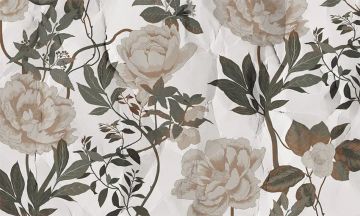 Wallpaper Tramonto floreale by Carta da Parati Artistica - view 2
