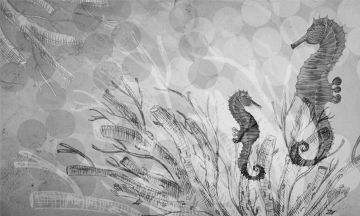Wallpaper Cavalluccio by Carta da Parati Artistica - view 2