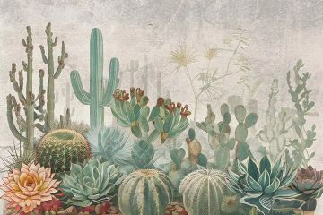 Wallpaper Oasi mediterranea by Carta da Parati Artistica - view 2