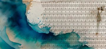 Wallpaper Onda tessile by Carta da Parati Artistica - view 2