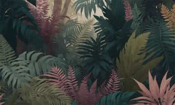 Wallpaper Jungle dreams by Carta da Parati Artistica - view 2