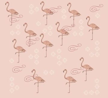 Wallpaper Fenicotteri by Carta da Parati Artistica - view 2