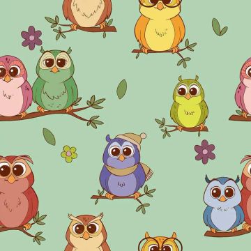 Wallpaper Gufetti by Carta da Parati Artistica - view 2