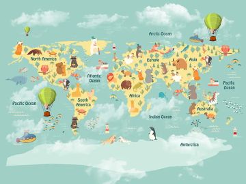 Wallpaper Mondo bambini by Carta da Parati Artistica - view 2