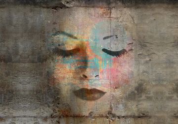 Wallpaper Color face by Carta da Parati Artistica - view 2