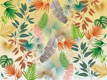 Wallpaper Tropical by Carta da Parati Artistica - view 2