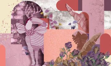 Wallpaper Architetture alchemiche by Carta da Parati Artistica - view 2