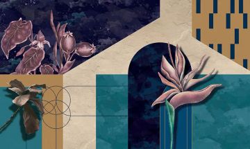 Wallpaper Costruzione decor by Carta da Parati Artistica - view 2