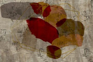 Wallpaper Geometric wall by Carta da Parati Artistica - view 2