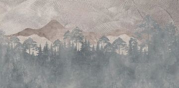 Wallpaper Nel bosco by Carta da Parati Artistica - view 2