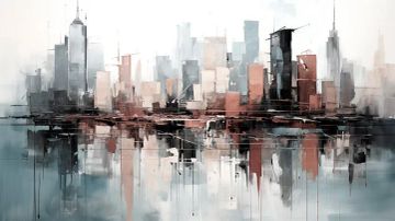 Wallpaper New york acrilica by Carta da Parati Artistica - view 2