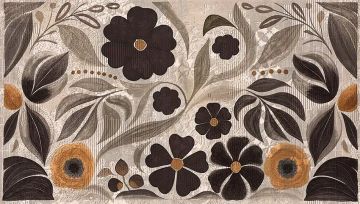 Wallpaper Noir bloom by Carta da Parati Artistica - view 2