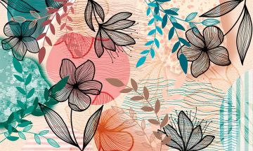 Wallpaper Esplosione di colori by Carta da Parati Artistica - view 2