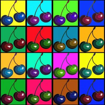 Wallpaper Ciliegie by Carta da Parati Artistica - view 2