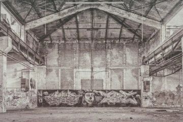 Wallpaper Capannone industriale by Carta da Parati Artistica - view 2