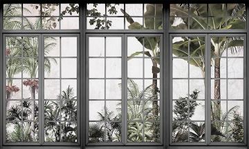Wallpaper Finestra sul giardino by Carta da Parati Artistica - view 2