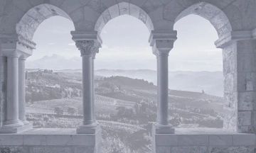 Wallpaper Veduta sulle colline by Carta da Parati Artistica - view 2