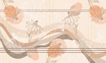 Wallpaper Vento tra i fiori by Carta da Parati Artistica - view 2