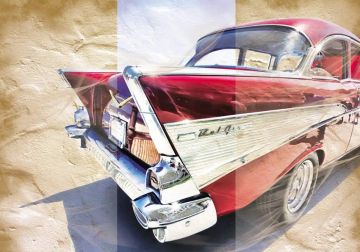 Wallpaper America anni 50 by Carta da Parati Artistica - view 2