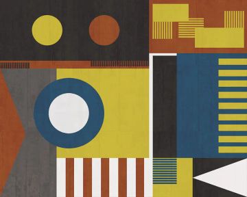 Wallpaper Bauhaus style by Carta da Parati Artistica - view 2