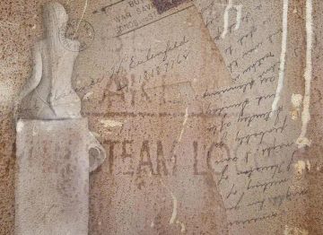 Wallpaper Letter vintage by Carta da Parati Artistica - view 2