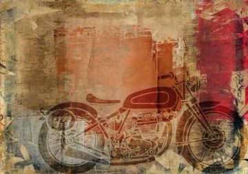 Wallpaper Moto vector by Carta da Parati Artistica - view 2