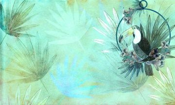 Wallpaper Tucano tropicale by Carta da Parati Artistica - view 7