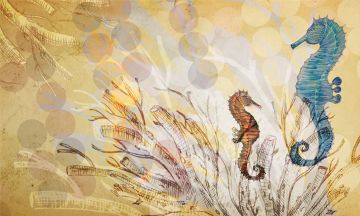 Wallpaper Cavalluccio by Carta da Parati Artistica - view 7