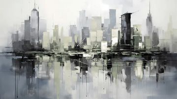 Wallpaper New york acrilica by Carta da Parati Artistica - view 7