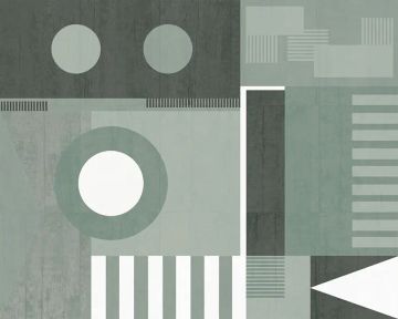 Wallpaper Bauhaus style by Carta da Parati Artistica - view 5
