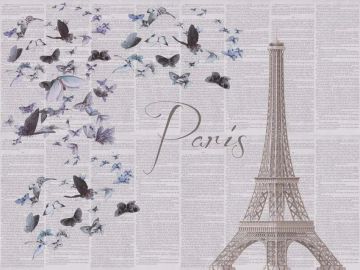 Wallpaper Sognando Parigi by Carta da Parati Artistica - view 4