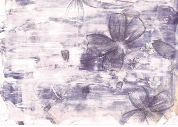 Wallpaper Fiori stilizzati by Carta da Parati Artistica - view 5