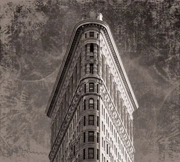 Wallpaper Flatiron Building by Carta da Parati Artistica - view 5
